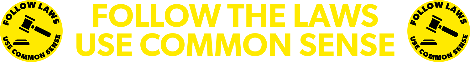use common sense